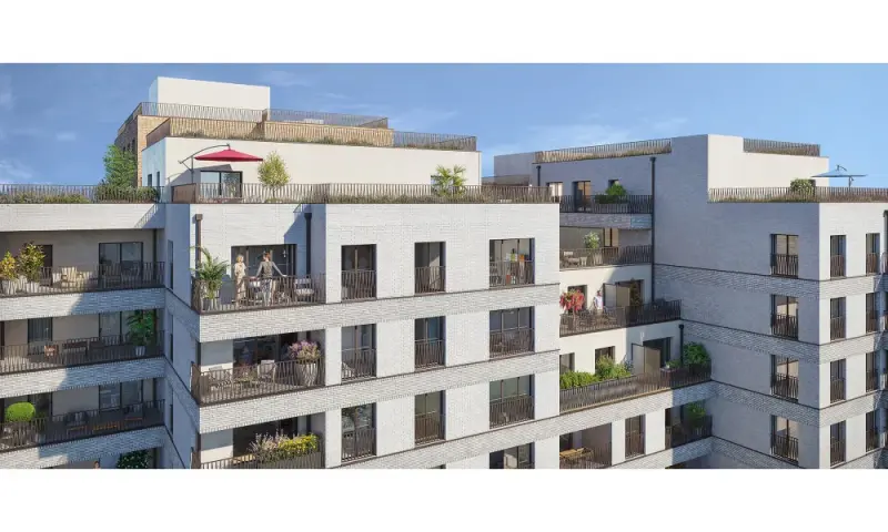 Vue du programme à Montrouge