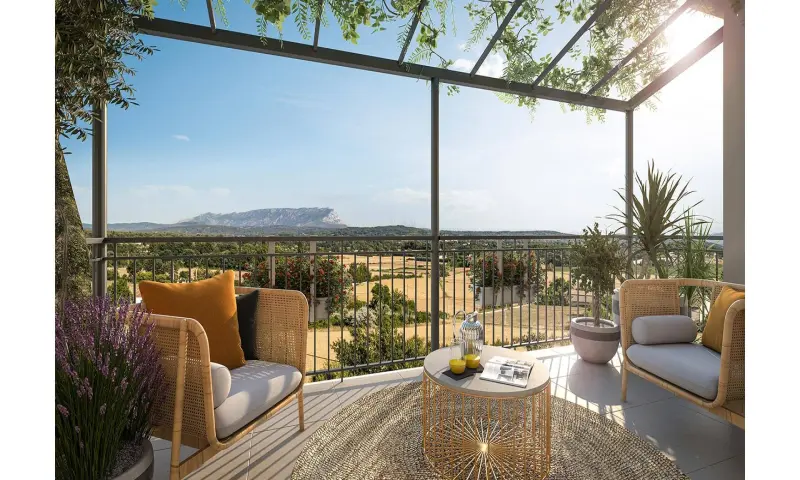 Vue du programme à Aix En Provence