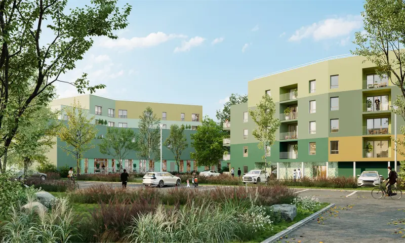 Vue du programme à Quetigny