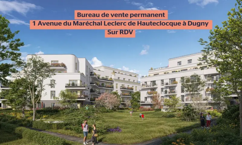 Vue du programme à Dugny