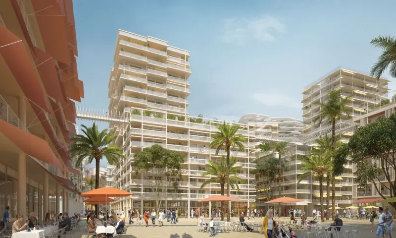 Vue du programme à Nice