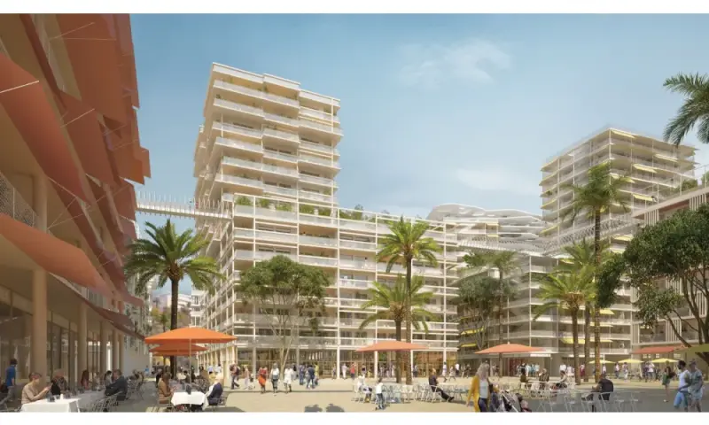 Vue du programme à Nice