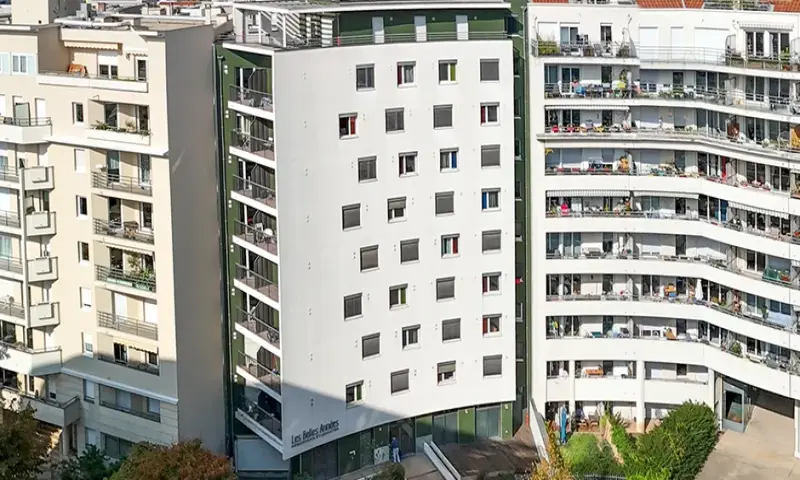 Vue du programme à Villeurbanne