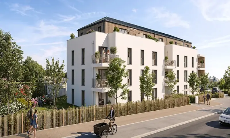 Vue du programme à Sucé Sur Erdre