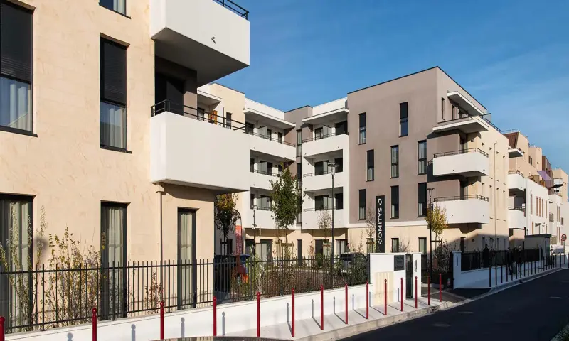Vue du programme à Villenave D'ornon