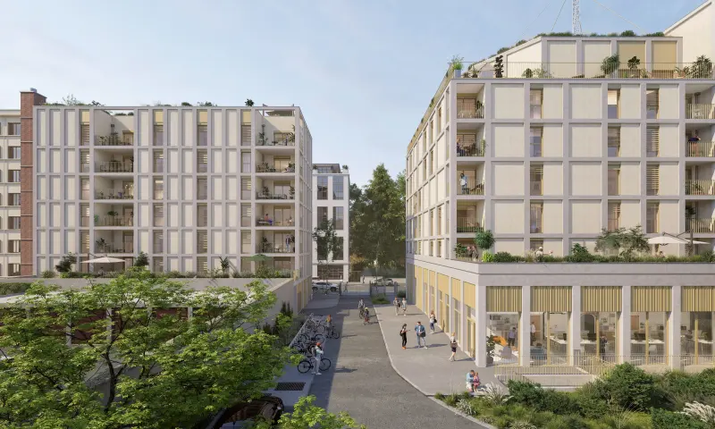 Vue du programme à Lyon