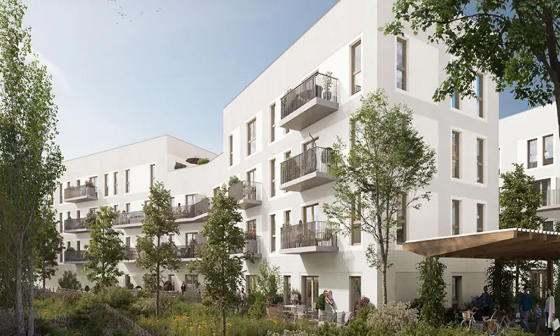 Vue du programme à Cergy