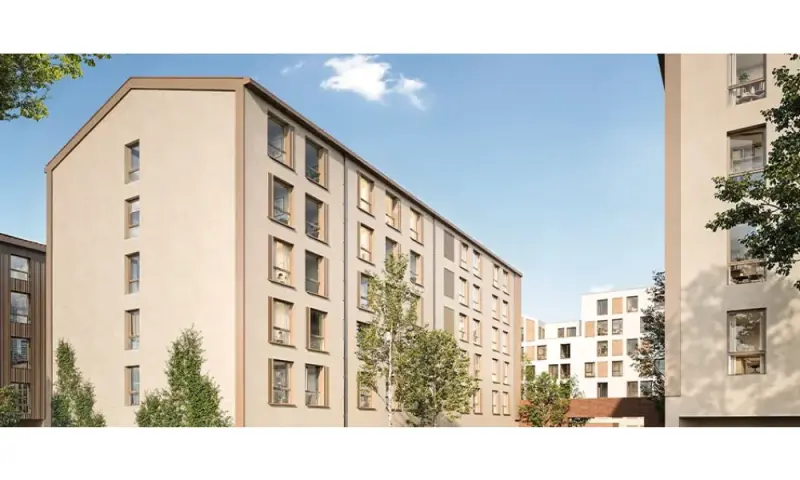 Vue du programme à Villeneuve D'ascq