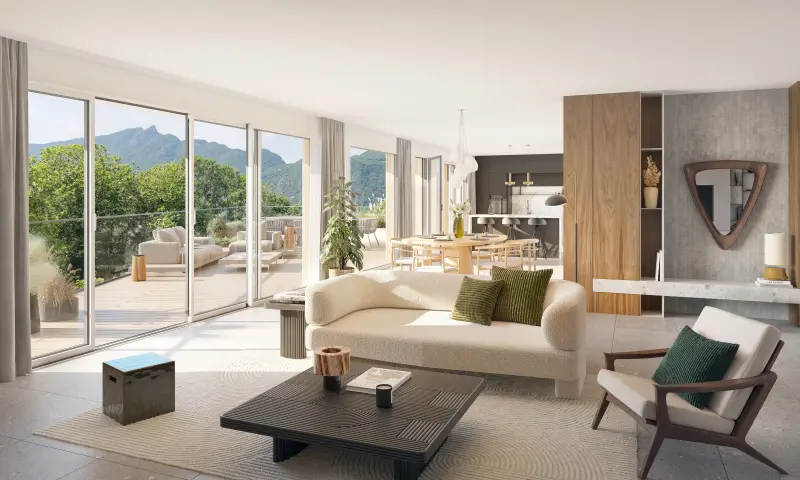 Vue du programme à Aix Les Bains