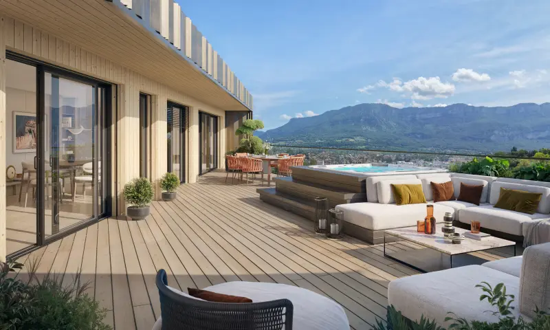 Vue du programme à Aix Les Bains
