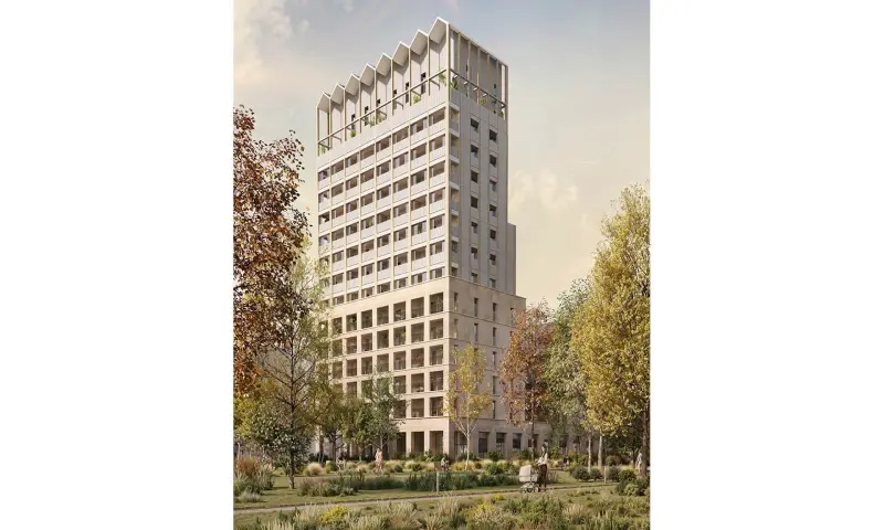 Vue du programme à Lyon 7e Arrondissement