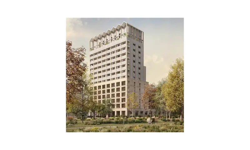 Vue du programme à Lyon 7e Arrondissement