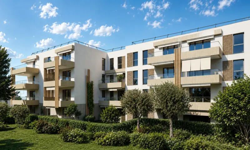 Vue du programme à Saint Laurent Du Var
