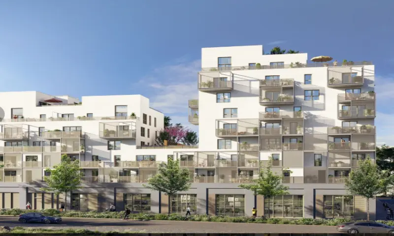 Vue du programme à Vitry Sur Seine