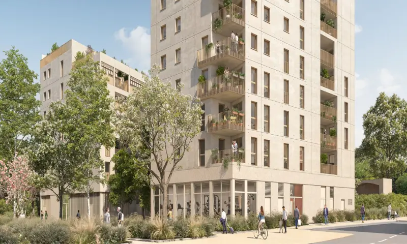Vue du programme à Aubervilliers