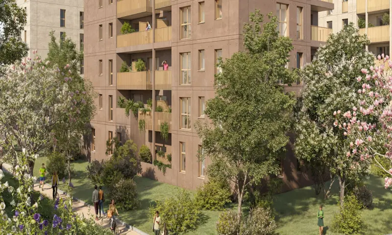 Vue du programme à Aubervilliers