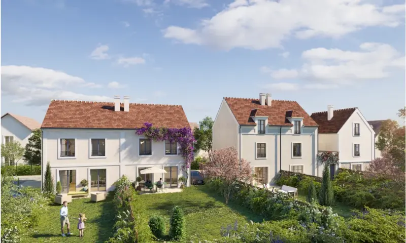 Vue du programme à Maisons Laffitte