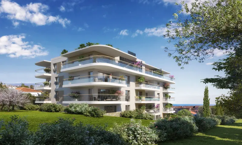 Vue du programme à Antibes