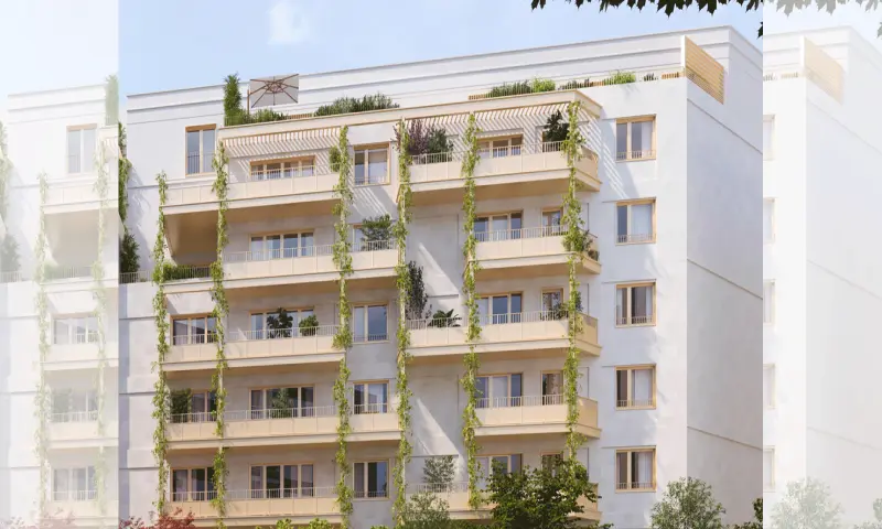Vue du programme à Clichy