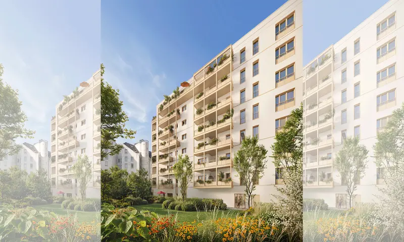 Vue du programme à Clichy