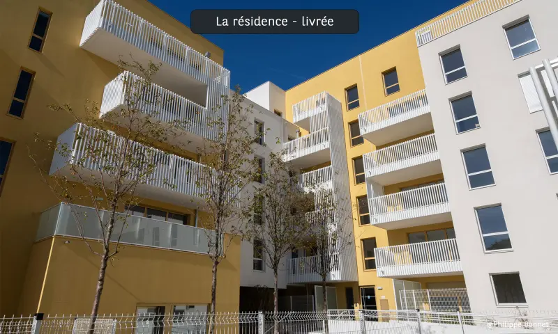 Vue du programme à Bron