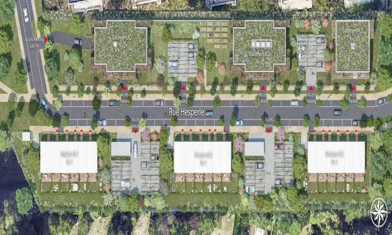 Vue du programme à Torcy