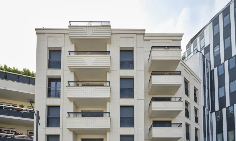 Vue du programme à Saint Ouen Sur Seine