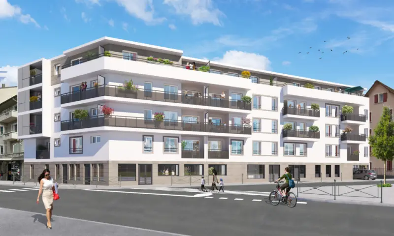 Vue du programme à Annemasse