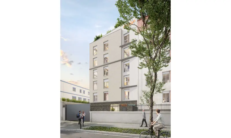 Vue du programme à Paris 17e Arrondissement