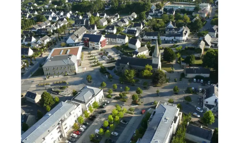 Vue du programme à Saint Ave