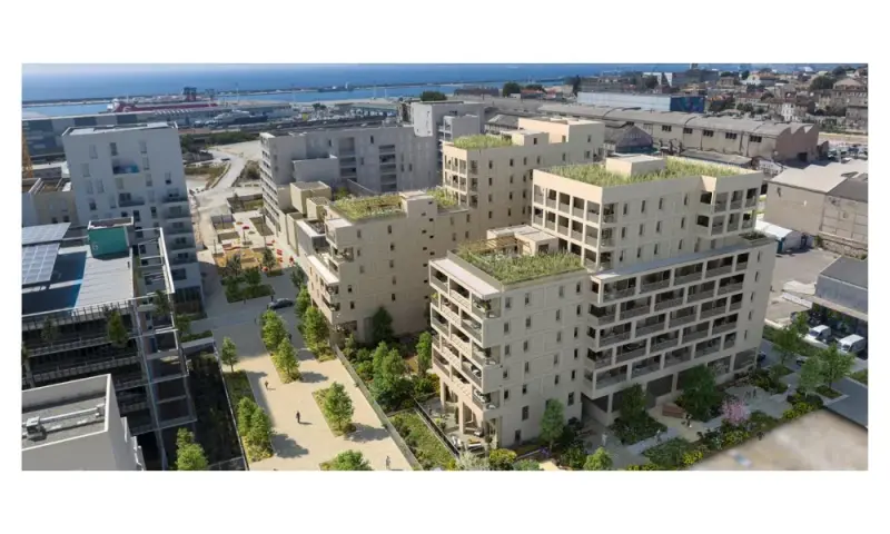 Vue du programme à Marseille 15e Arrondissement