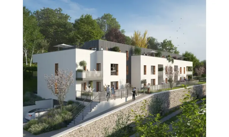 Vue du programme à Déville Lès Rouen