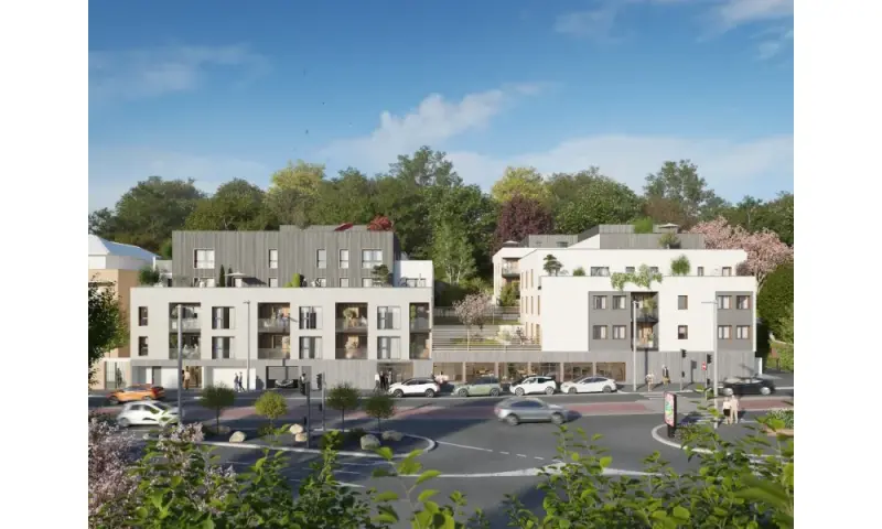 Vue du programme à Déville Lès Rouen