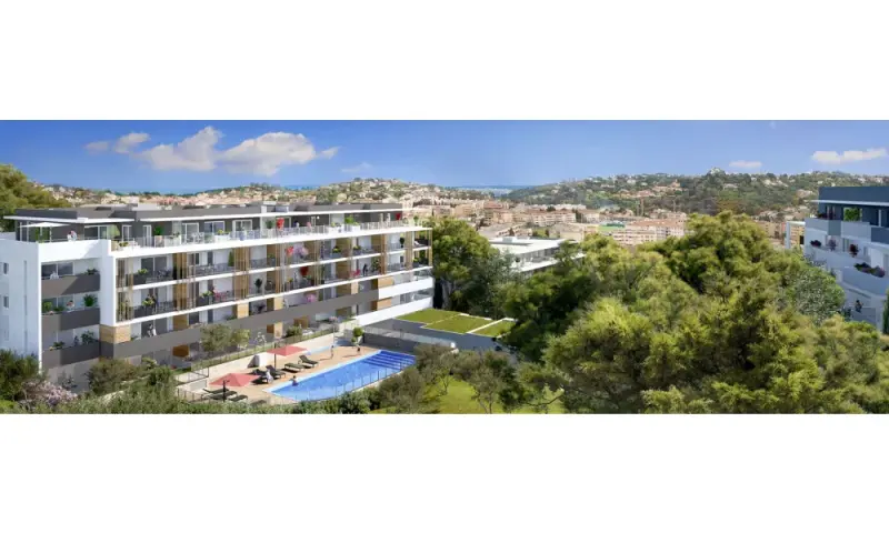 Vue du programme à Vallauris
