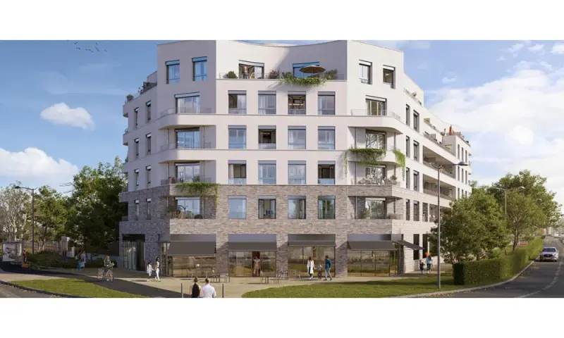 Vue du programme à Clichy Sous Bois