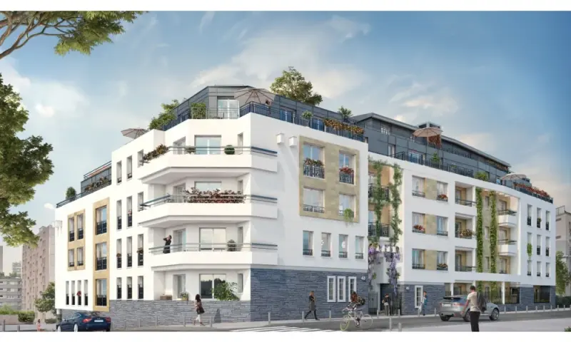 Vue du programme à Bagnolet