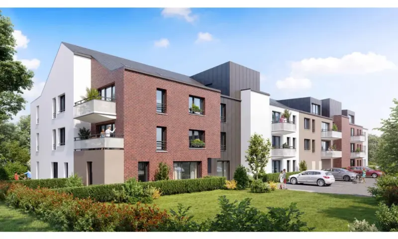 Vue du programme à Le Mesnil Esnard