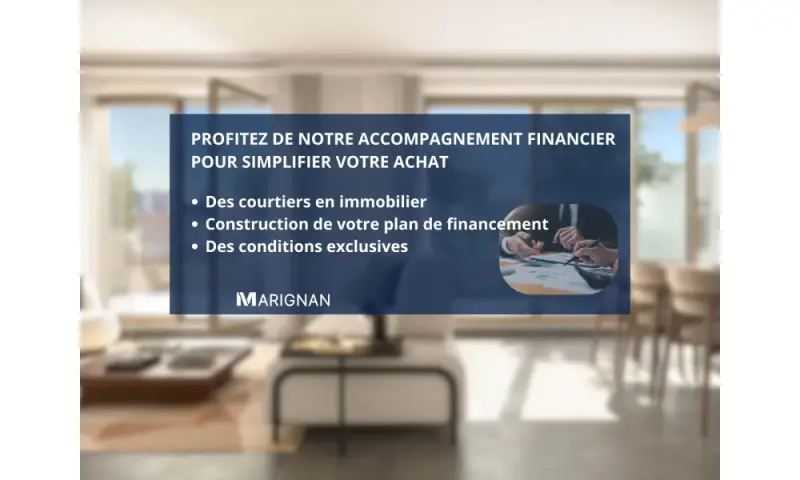 Vue du programme à Brignais