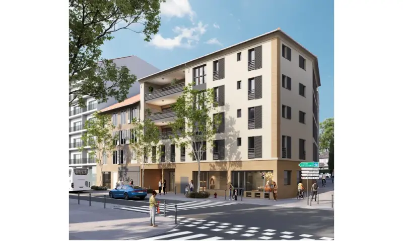 Vue du programme à Aix En Provence