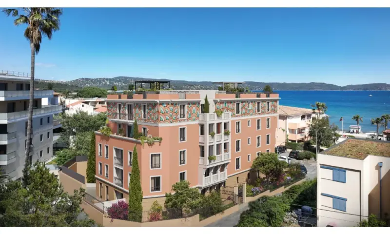 Vue du programme à Cavalaire Sur Mer