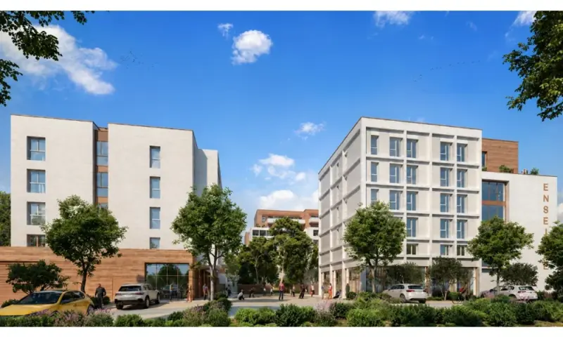 Vue du programme à Marseille 15