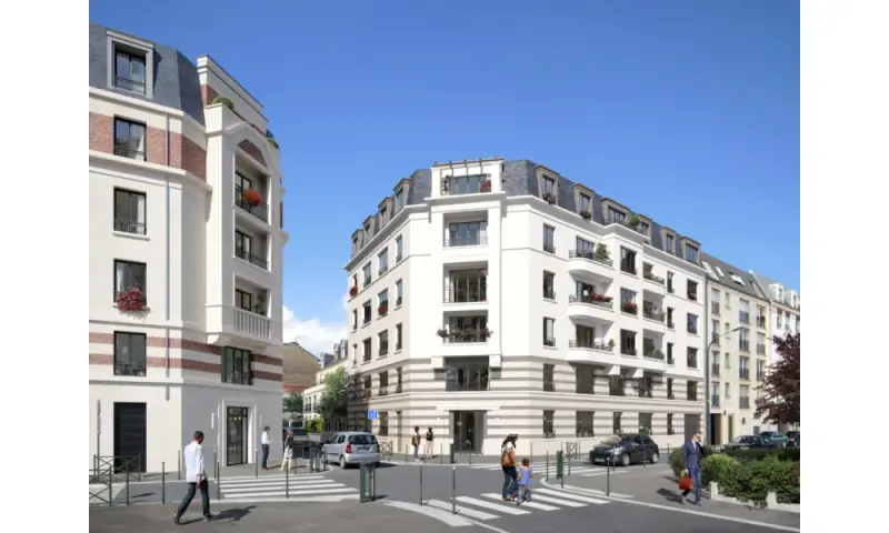 Vue du programme à Asnieres Sur Seine