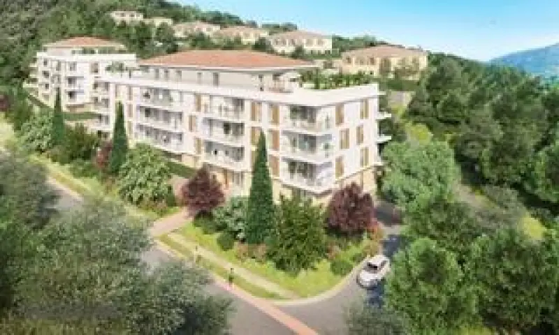 Vue du programme à Auribeau Sur Siagne