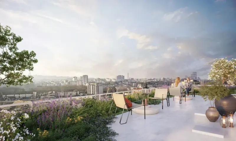 Vue du programme à Saint Denis