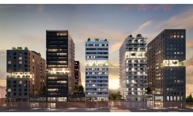 Vue du programme à Saint Denis
