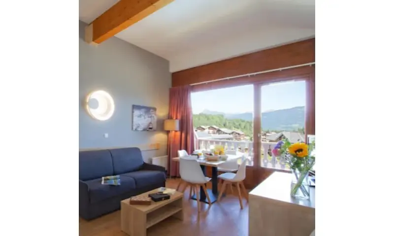 Vue du programme à Morillon