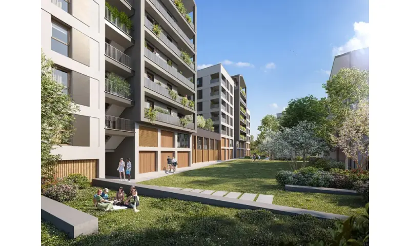 Vue du programme à Lyon 07