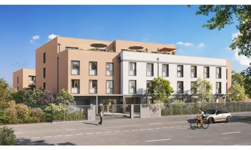 Vue du programme à Lyon / Bron