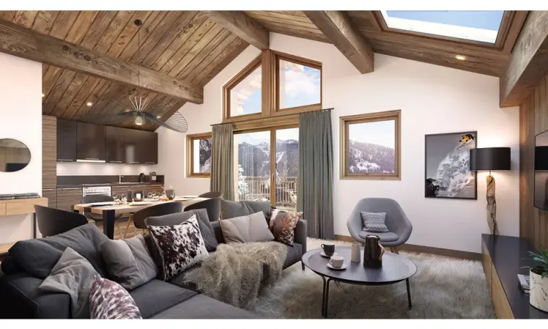 Vue du programme à Champagny En Vanoise