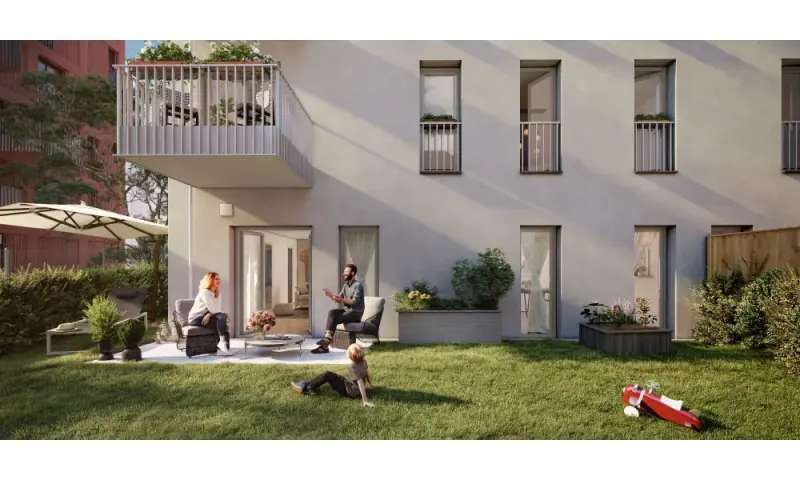 Vue du programme à Nanterre